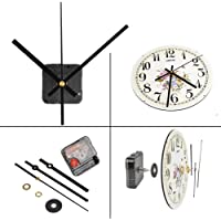 QLOUNI Movimiento de Reloj de Cuarzo DIY de Silencio con 2-5 Pulgadas(10 mm) de Espesor de Esfera 4-5 pPulgadas (20 mm…